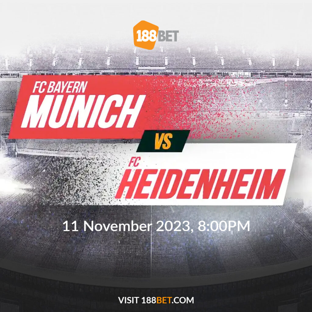 FC Bayern vs FC Heidenheim