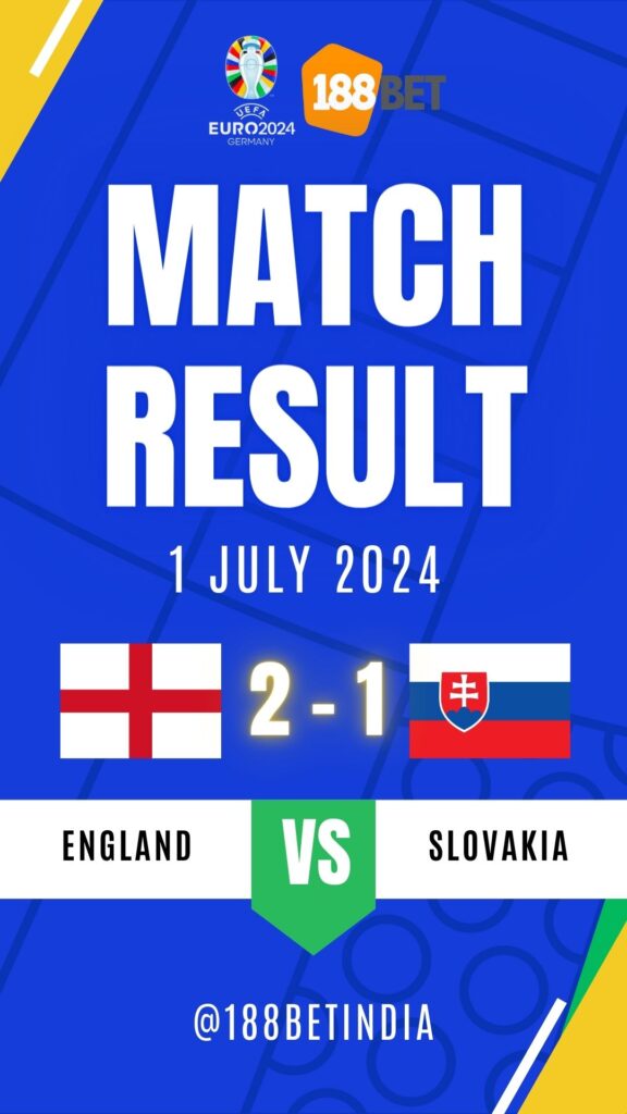 Egland vs Slovakia