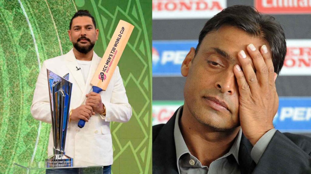 Yuvraj Singh, Shoaib Akhtar