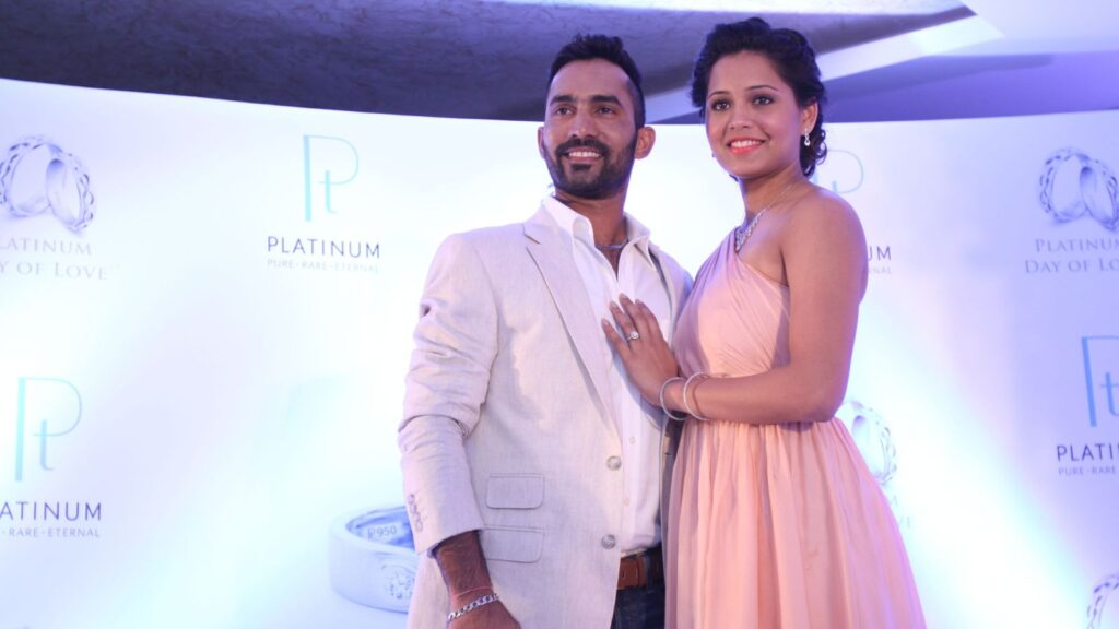 Dinesh Karthik wishes his wife Dipika Pallikal on their 9th marriage anniversary