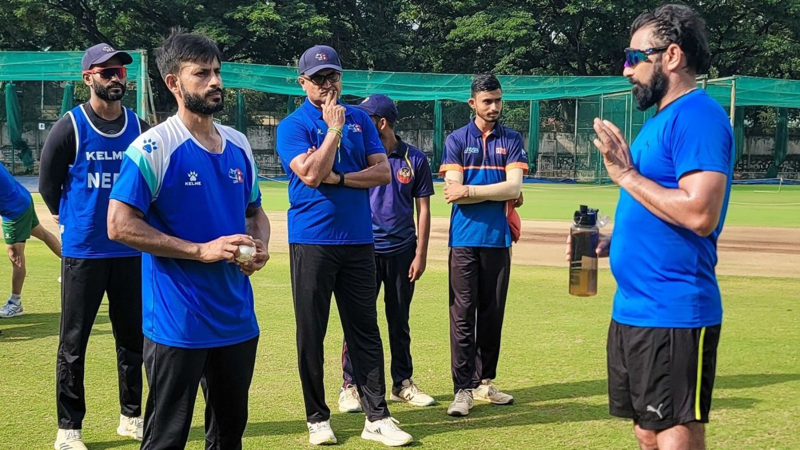 Mohammed Shami shares his experience with the Nepal cricketers at the NCA