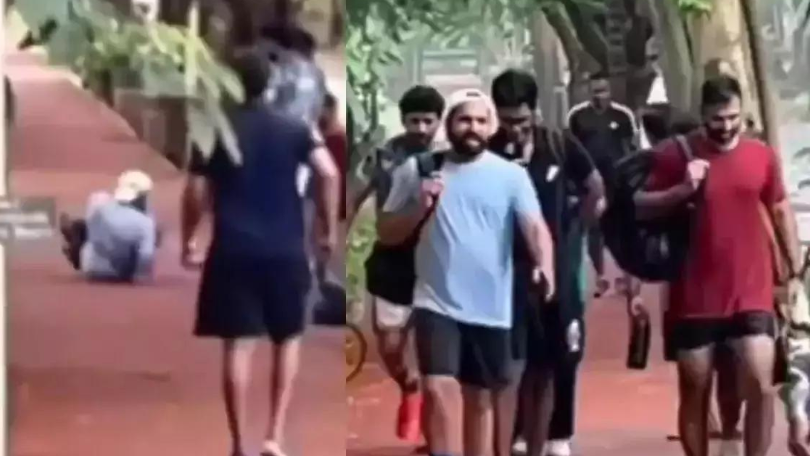 [Video] Rohit Sharma has an intense cardio session with Abhishek Nayar in a park