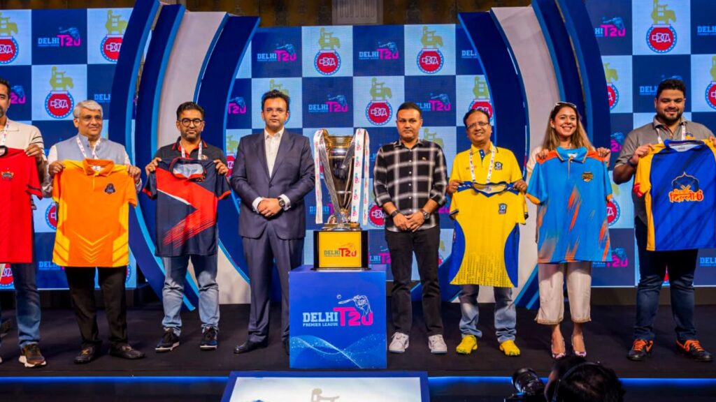 Virat Kohli and Rishabh Pant were felicitated in the opening game of Delhi Premier League