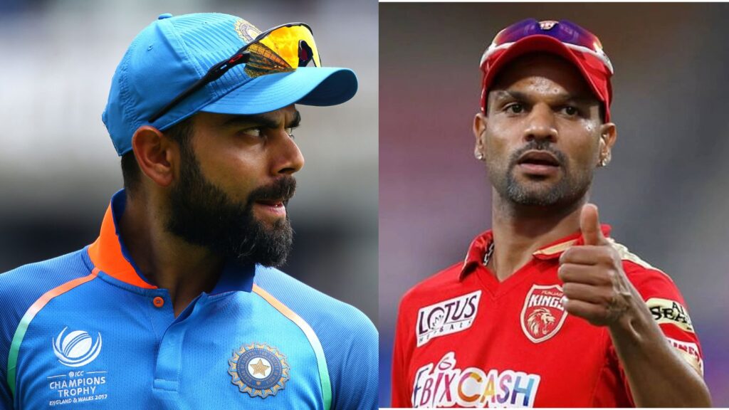 Virat Kohli wished his close friend Shikhar Dhawan for his retirement with an incredible message