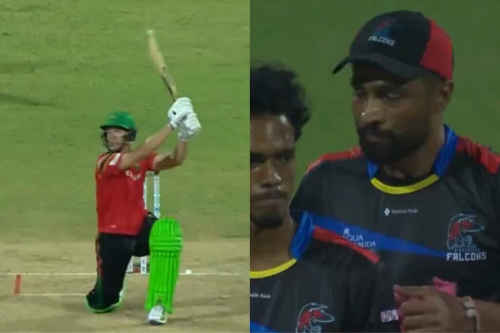 [Watch] Dwayne Pretorius takes Mohammed Amir to the cleaners in the final over in CPL 2024