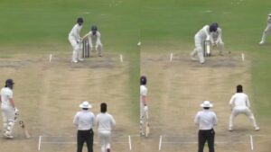 [Watch] Ishan Kishan bowls off-spin against Hyderabad in Buchi Babu Invitational tournament