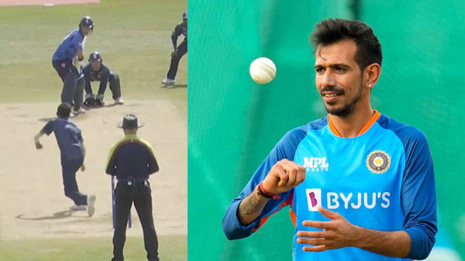 Yuzvendra Chahal picks up 5 wickets in his debut game in the Metro Bank Cup