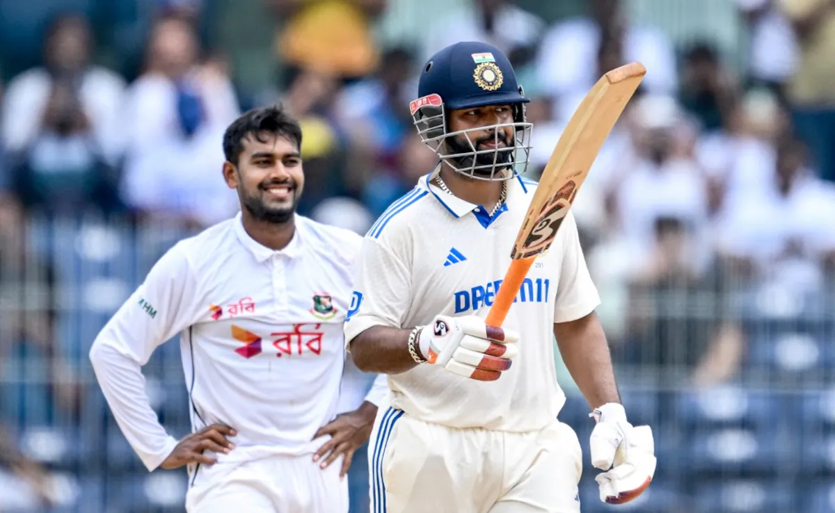 Rishabh Pant smashed his 6th Test century