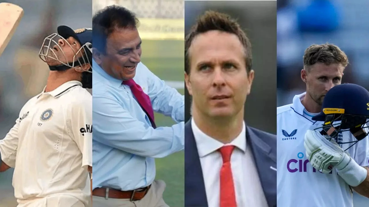 Sunil Gavaskar has taken a dig at Michael Vaughan