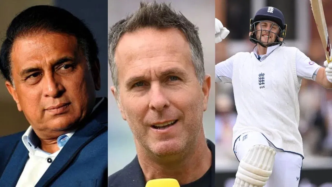 "Will Test cricket be better?" Sunil Gavaskar slams Michael Vaughan for his controversial statement surrounding Sachin Tendulkar and Joe Root