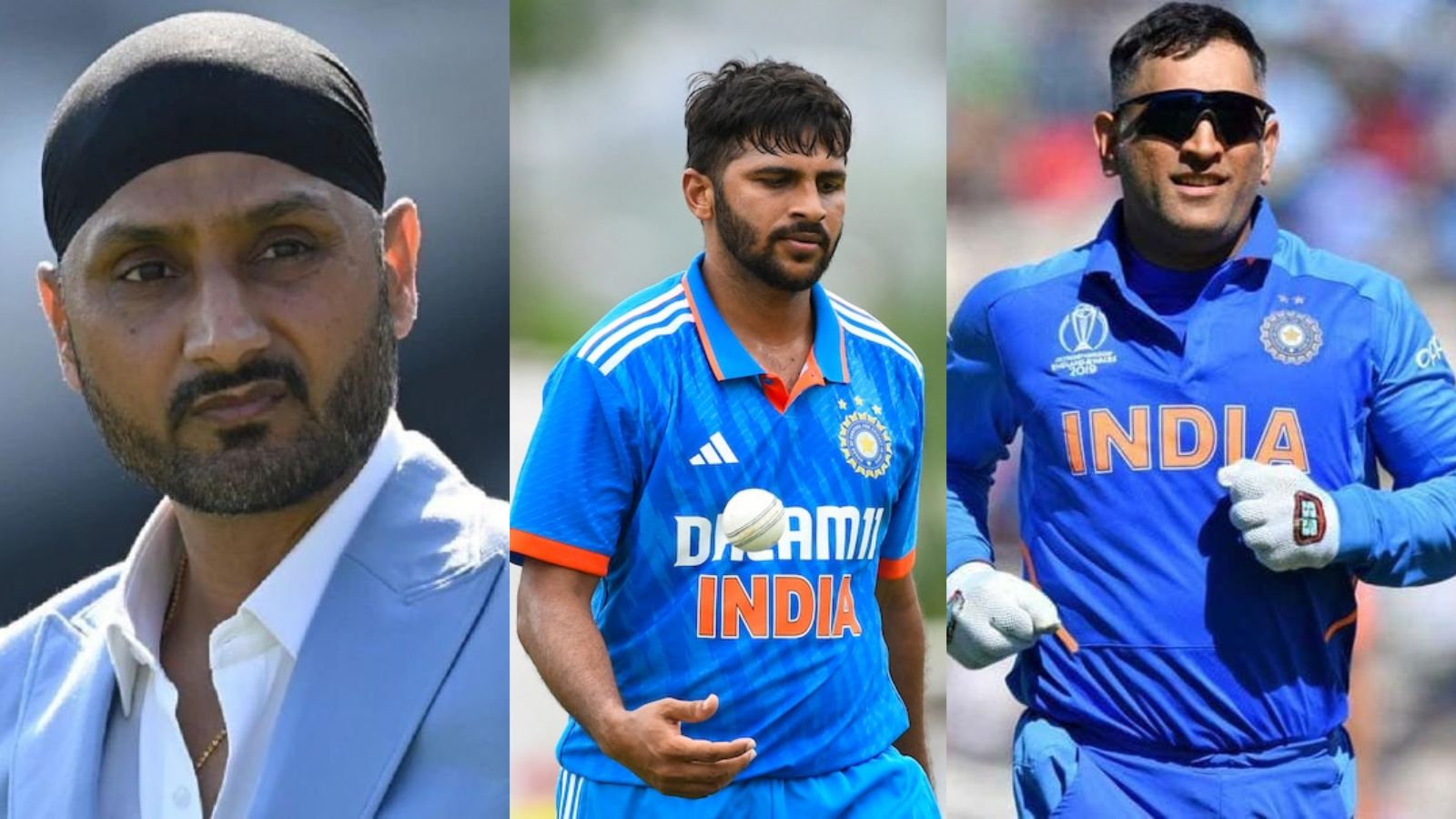 Harbhajan Singh recalls an interesting incident involving MS Dhoni and Shardul Thakur