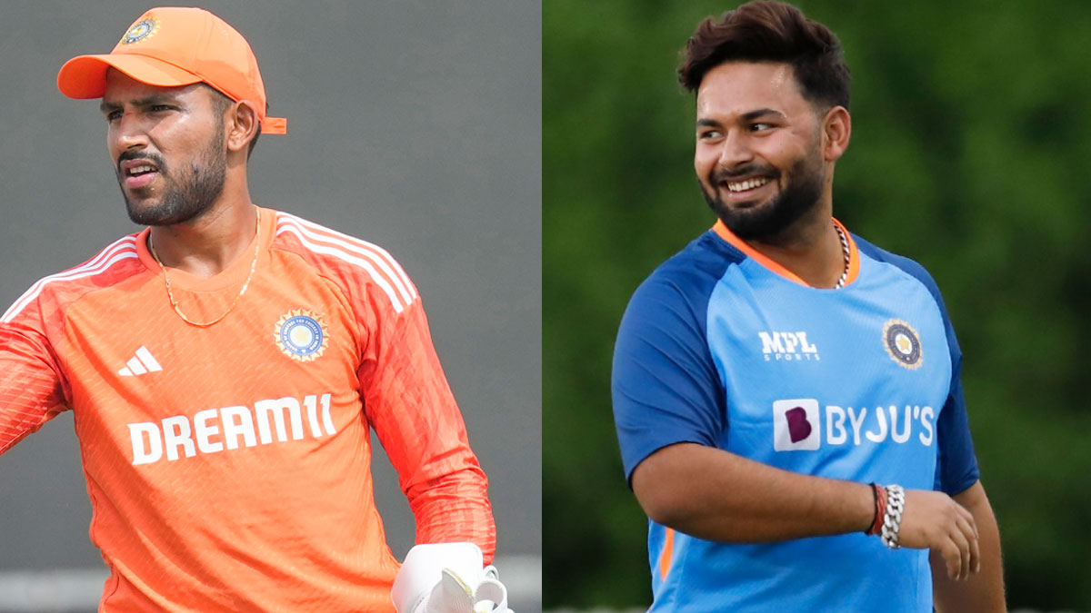 Dhruv Jurel and Rishabh Pant