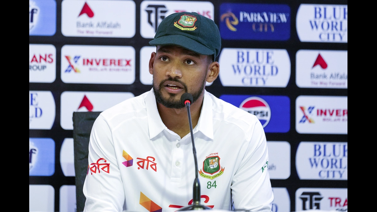 Bangladesh red-ball skipper Shanto