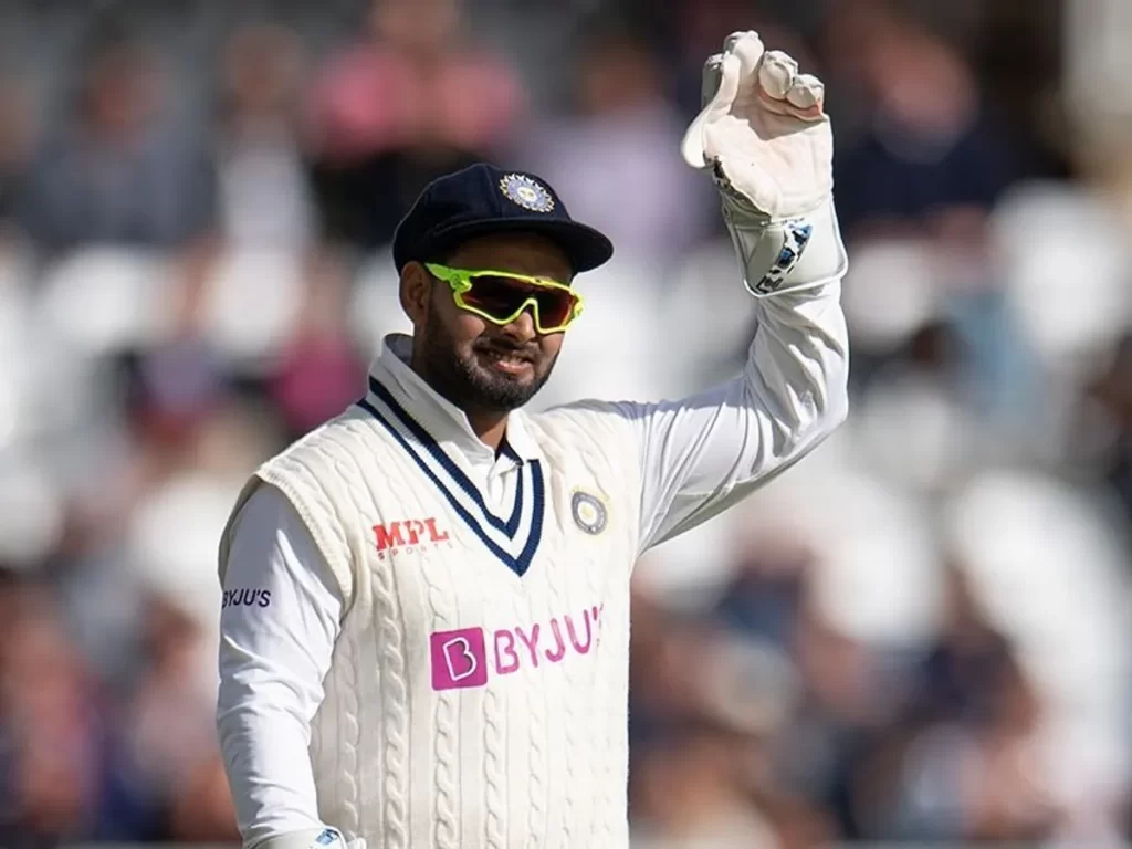 Rishabh Pant has scored a half century in the Duleep Trophy