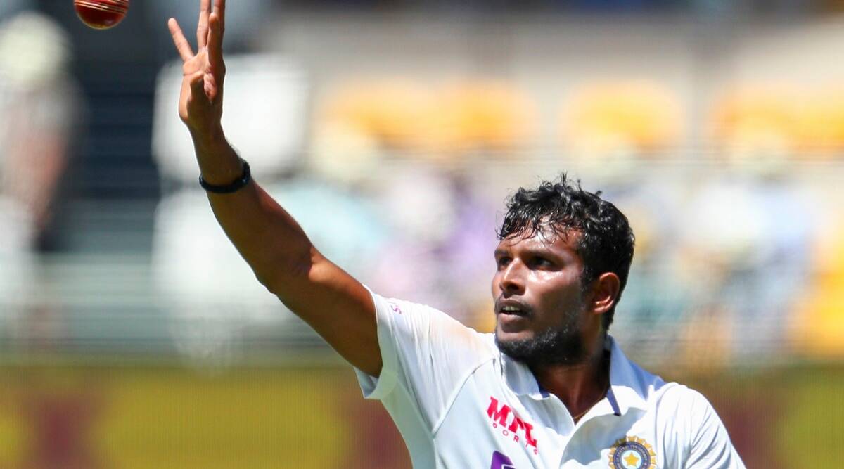 T Natarajan has played just one Test match for India