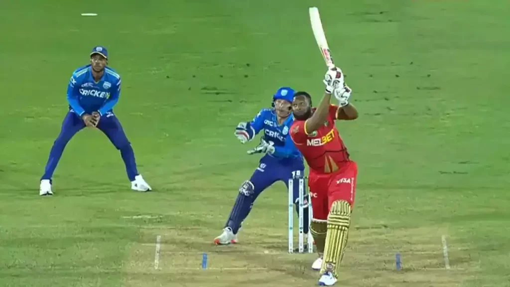 [Watch] Kieron Pollard smashed 4 sixes in the final over o win a game in CPL 2024