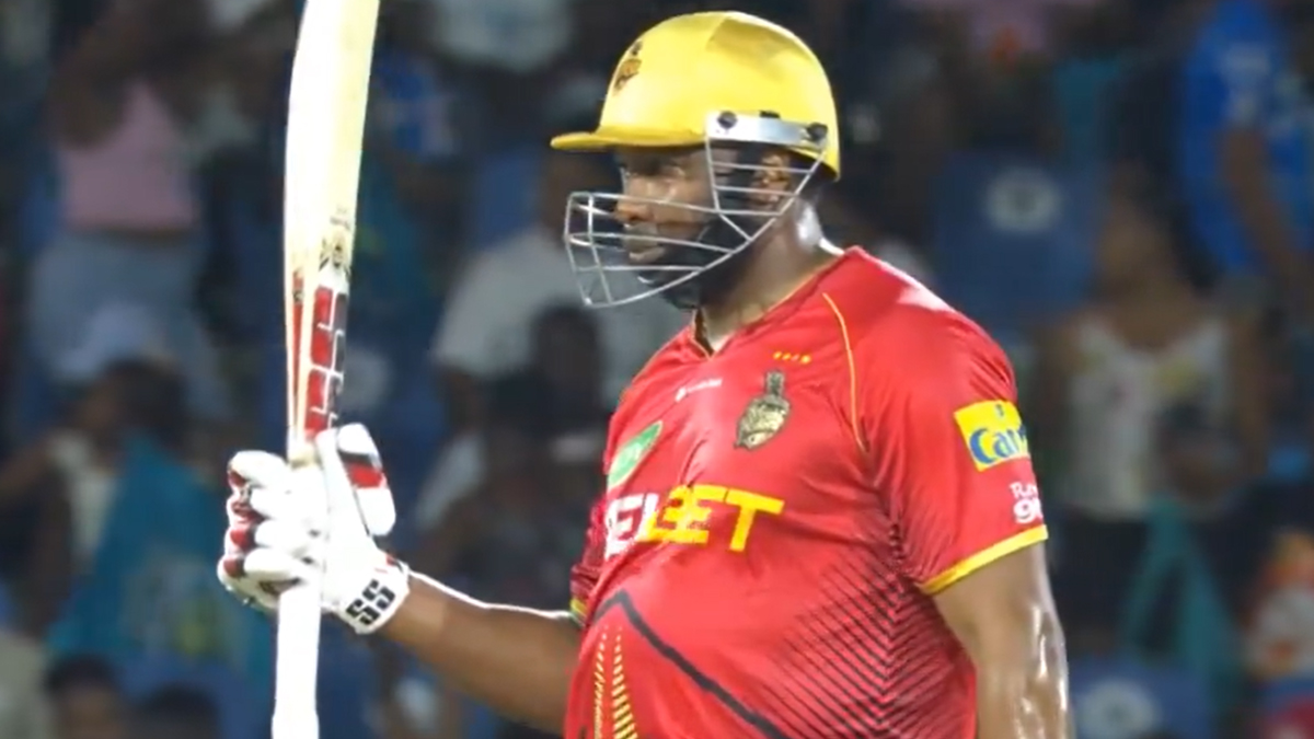 [Watch] Kieron Pollard smashed 4 sixes in the final over o win a game in CPL 2024