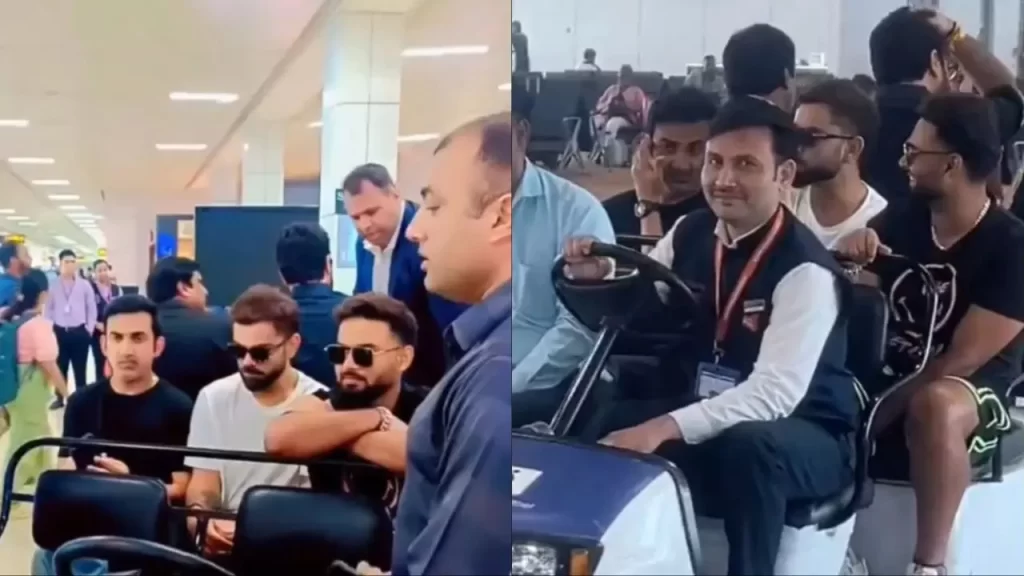 [Watch] Virat Kohli, Gautam Gambhir and Rishabh Pant were seen enjoying a Buggy ride