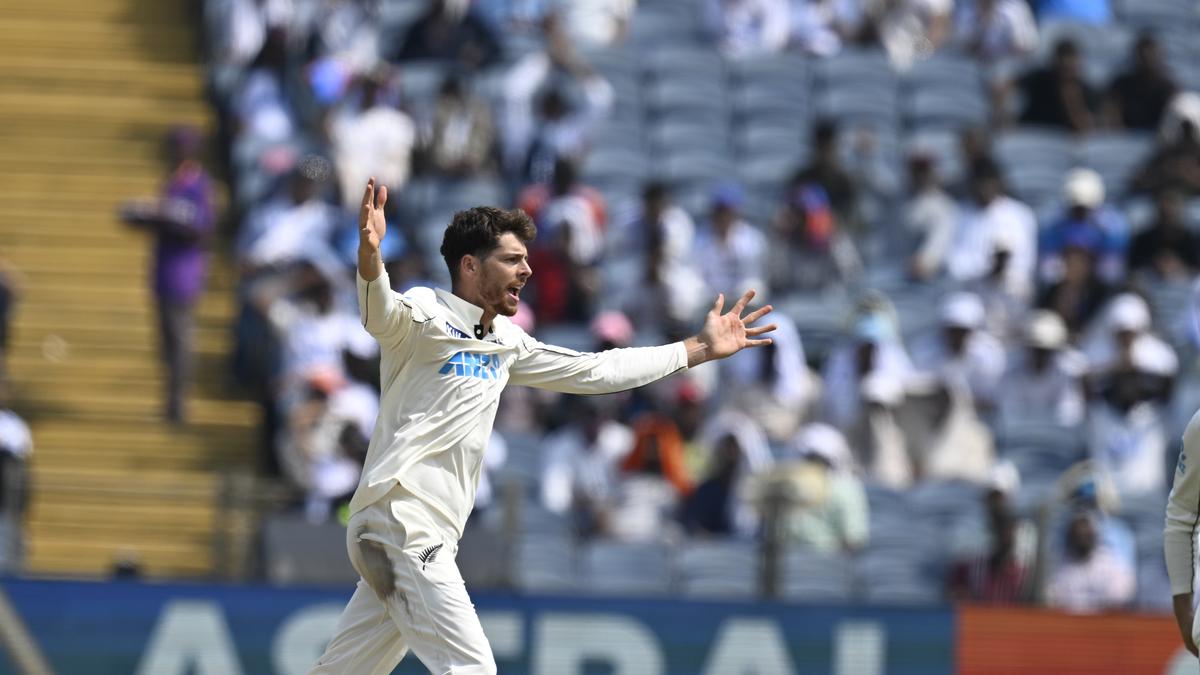 Team India conceded a 103 runs lead to New Zealand at the end of first innings