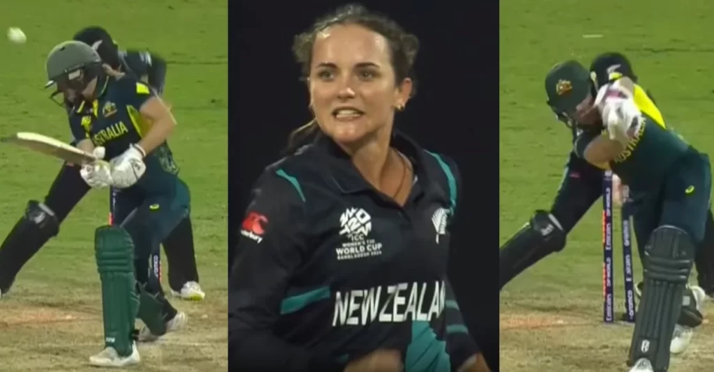 Watch: Amelia Kerr dismisses two Australian batters with googlies on successive deliveries