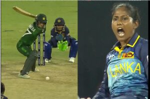 [Watch] Sri Lankan Bowler Gives Fiery Send-Off To Pakistan's Muneeba Ali In Women's T20 World Cup