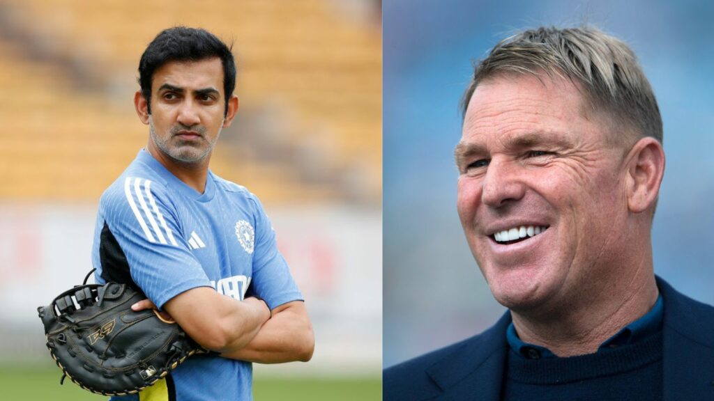 An old Tweet of Shane Warne calling Gautam Gambhir as the Top 3 annoying cricketers in the world goes viral