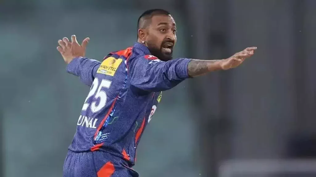 Krunal Pandya has played for Mumbai Indians and Lucknow Super Giants in the IPL