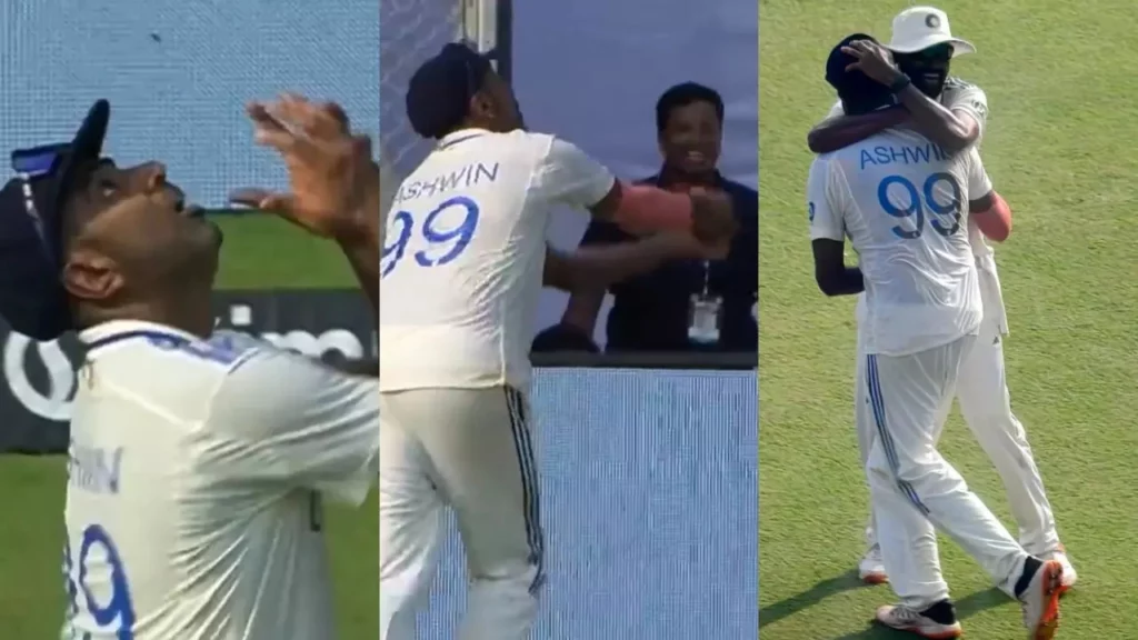 WATCH: Ravichandran Ashwin runs back and stay sideways to take a sensational catch to dismiss Daryl Mitchell