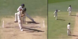 WATCH: Dhrub Jurel takes a blinder of a catch to dismiss Mitchell Starc