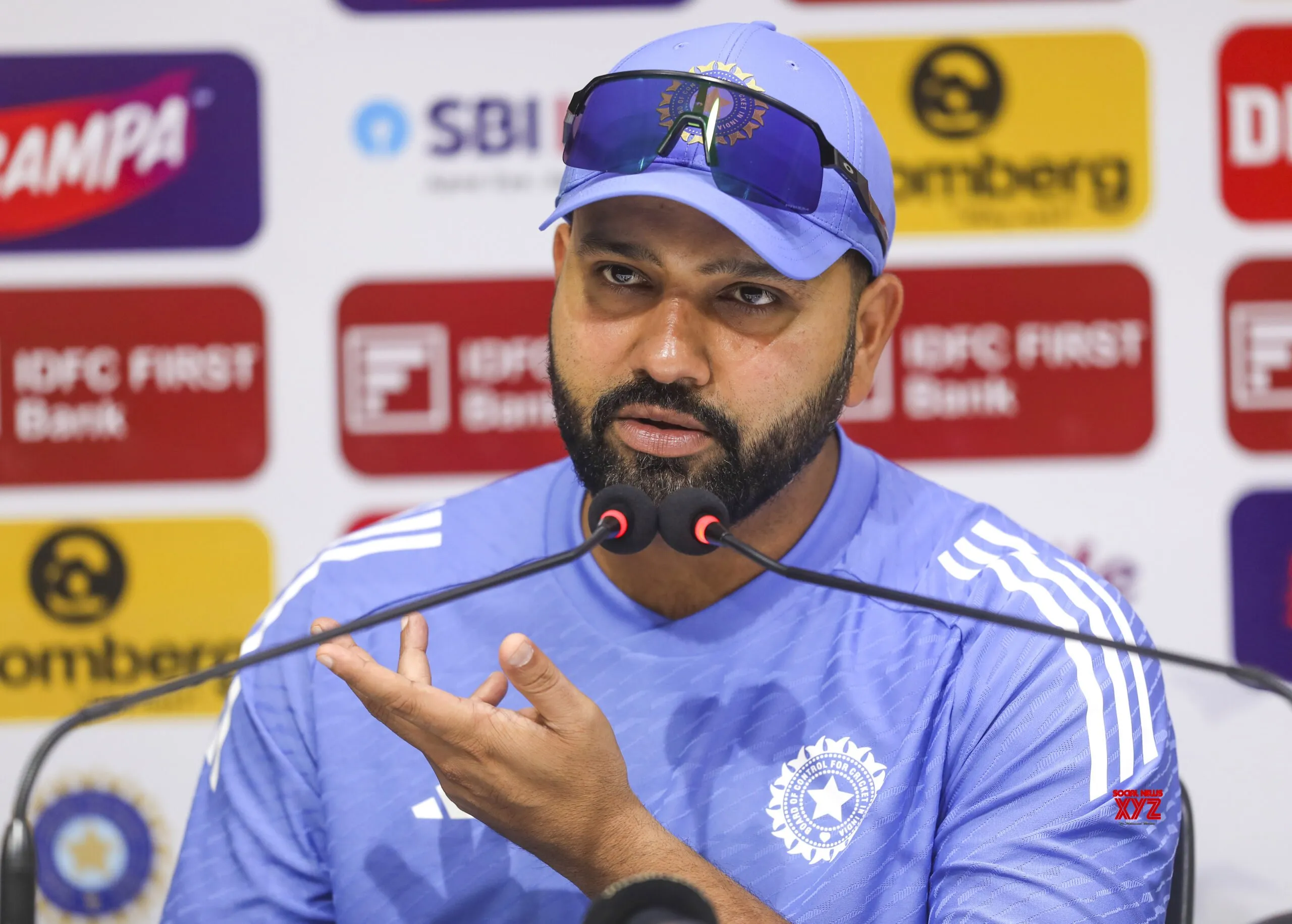 Rohit Sharma talks about the war of word between Travis Head and Mohammed Siraj