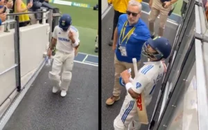 WATCH: Virat Kohli walks back out of the tunnel to have a go at a fan who said something offensive after he was dismissed