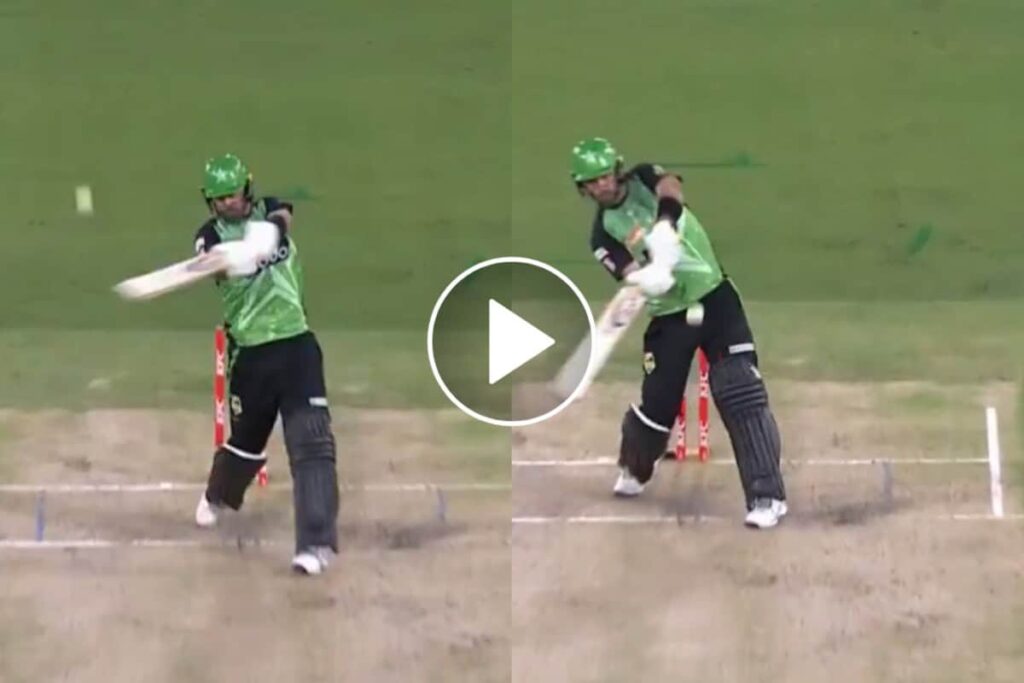 Watch: Glenn Maxwell smashes three sixes in a row against Hobart Hurricanes